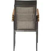 Central Park Tuinstoel Banyuls Alumnium/teakhout 66,5x55,5x93cm