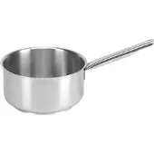 HorecaTraders Steelpan | RVS | 1.5 Liter | Ø16 cm | Gas, elektrisch, inductie, keramisch