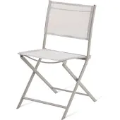 Central Park Strandstoel Stacy Textileen Taupe 52,5x46x81cm