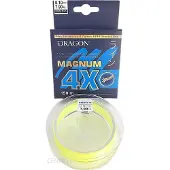 Dragon Magnum 4x Braid | 300m 0.08 Mm Hi-Vis Yellow