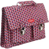 Bakker Made With Love - Mini Schooltas canvas met Bretellen Bintang