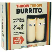 Exploding Kittens Throw Throw Burrito – - Hilarisch Partyspel – Kaartspel voor Familie en Vrienden - Gooi met Squishy Burrito's! - Nederlandstalig