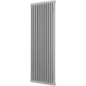Boss & Wessing Designradiator plieger florence 1677 watt zijaansluiting 180x60 cm mat wit