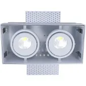 Artdelight Inbouwspot Wit Trimless GU10 Incl. Stucrand