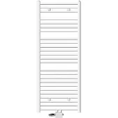 LuxeBath Badkamerradiator Sahara 600 x 1500 mm Wit gebogen + middenaansluiting