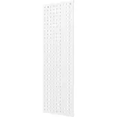 Boss & Wessing Designradiator plieger quadrata 1300 watt middenaansluiting 200,6x60,3 cm wit