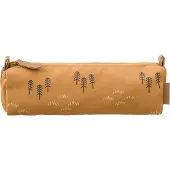 Fresk Etui Unisex – Waterafstotende Pennenzak - Etuis voor School - Pennenbakje voor Kinderen - Schoolspullen - -Mosterd - Woods Spruce Yellow
