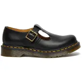 Dr. Martens Ballerina met riempjes 'Polley' zwart