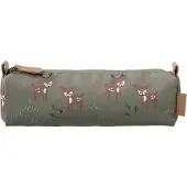 Fresk Etui Jongens – Waterafstotende Pennenzak - Etuis voor School - Pennenbakje voor Kinderen - Schoolspullen - -Groen - Deer Olive