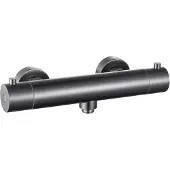 Guido Gusto Thermostatische douchekraan Gun metal