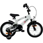 2Cycle BMX-Fun kinderfiets 14 inch (3 tot 5 jaar) voor jongens wit