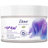 Dove Bath Therapy Renew Bodyscrub Wild Violet & Pink Hibiscus