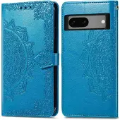 IMoshion Mandala Bookcase voor de Google Pixel 7a - Turquoise