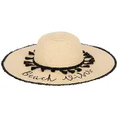 Sarlini Hoed Straw Beach Vibes Natuur