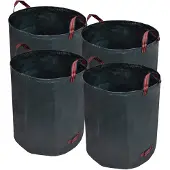 vidaXL Tuinafval zak Groen 272L 150 g/vierkante meter (4 stuks)