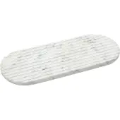 Northern Podium dienblad 40 cm Mixed white marble