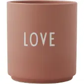 Design Letters favoriete mok 25 cl Love-nude
