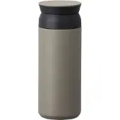 Kinto TRAVEL TUMBLER 500ml Kaki - rvs thermosfles - koffiecup - herbruikbaar - koffiebeker