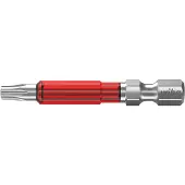 Wiha 42128 Torx-bit T 10 Molybdeen-vanadium-staal Gehard 5 stuk(s)