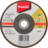 Makita Schuursch.180x22mm K40 Uni-FZ - D-27735