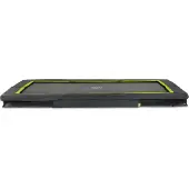 Exit Silhouette Sporttrampoline 244x366cm - Inground - Ingraaftrampoline - Rechthoekig - Voor Kinderen - Zwart