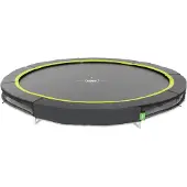 Exit Silhouette Inground Sports trampoline - Ø 305 cm - Zwart