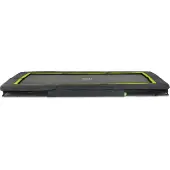 Exit Silhouette Sporttrampoline 214x305cm - Inground - Ingraaftrampoline - Rechthoekig - Voor Kinderen - Zwart