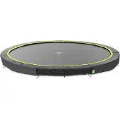 Exit Silhouette Inground Sports trampoline - Ø 427 cm - Zwart