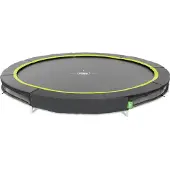 Exit Silhouette Inground Sports trampoline - Ø 244 cm - Zwart