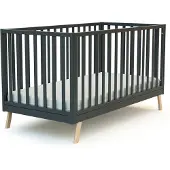 AT4 Confort Babybed 70 X 140 Cm - Antraciet