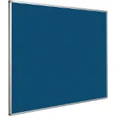 Smit Visual Prikbord bulletin 16mm blauw - 60x90 cm