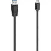 Hama USB-C-kabel, USB-C-stekker - USB-A-stekker, USB 3.2 Gem