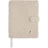 Jollein - Groeiboekje Hoes - Boucle - Naturel - A5 Formaat - Hoes Voor Groeiboekje, Notitieboekje of Crecheboekje