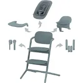 Cybex Lemo2 4 In 1 Home Highchair Zilver Kinderen