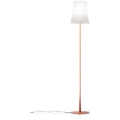 Foscarini Vloerlampe , Birdie Easy, Rood, Woonkamer, Metaal, Designer