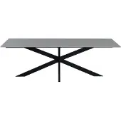Dimehouse Eettafel Edin 170x90 Cm Marmerlook Grijs