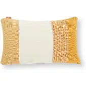 Malagoon Festivity Wool Sierkussen 60 x 35 - Yellow