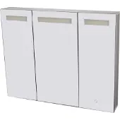Best design Spiegelkast Aluma Incl. LED verlichting 100x80cm