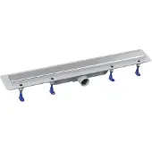 Sapho Flise tegelinzet douchegoot 70cm RVS