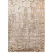 Muratap Fashion club laagpolig vloerkleed design tapijt goud- 200x290 cm
