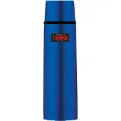 Thermos - Light & Compact 0,75L Bleu Métallique voor Unisex - Blauw