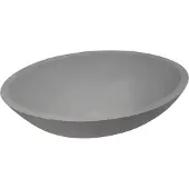 Best design New Stone waskom 52x38cm met klikwaste Solid Surface lava