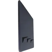 Euroseats Zit-sta-bureau Antraciet 1.600 x 28 mm
