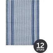 Tiseco Keukendoek Home Studio Waffle Dark Blue (Set van 6) - 50 x 70 cm