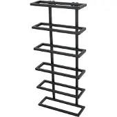 Jax Design Pinot Wandwijnrek - 6 flessen - Metaal - Zwart