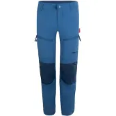 TROLLKIDS - Kid's Nordfjord Zip-Off Pants - Trekkingbroek 122, blauw