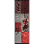 vidaXL Keukenmat wasbaar Tomato 60x180 cm