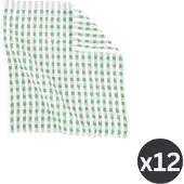 Tiseco Vaatdoek Home Studio Oman Smoke Green (Set van 6) - 32 x 35 cm