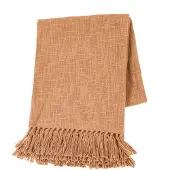 Tiseco Natuurlijk Katoenen Plaid - Cotton Slub Kleur: