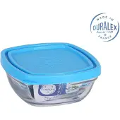 Duralex vierkante kom 14 cm LYS en deksel